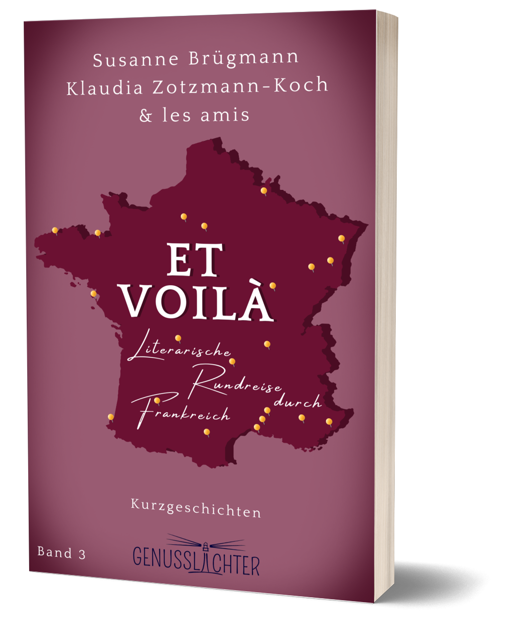 Cover-Mockup der Anthologie "Et Voilà"